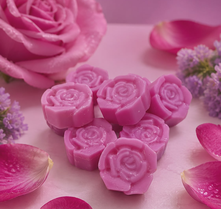 Rose bloom Wax melt