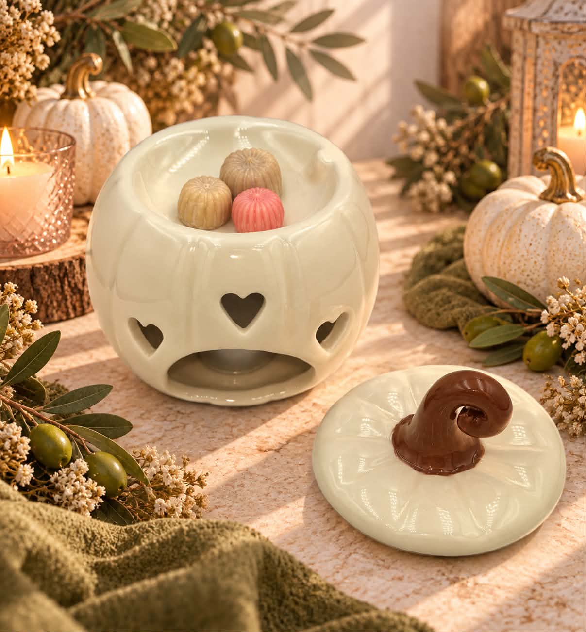 Cream Pearl Wax Melter - Image 2