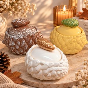 Pine Cone Candle